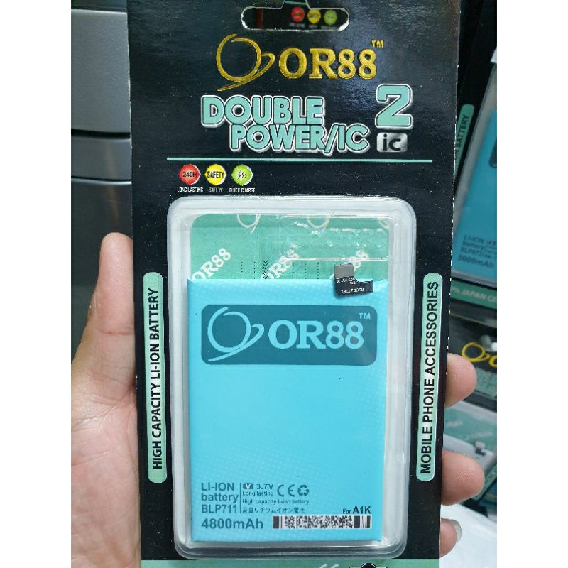 Baterai ORIENS Double Power 2 IC OPPO A1K/BLP711
