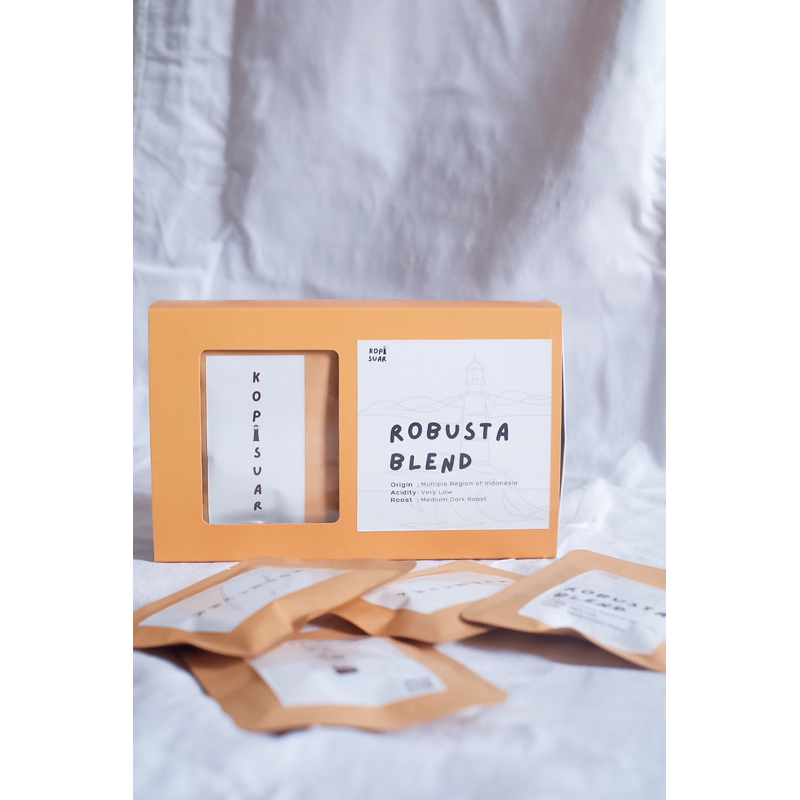 

DRIP BAG COFFEE - Robusta Blend (isi 10pcs)