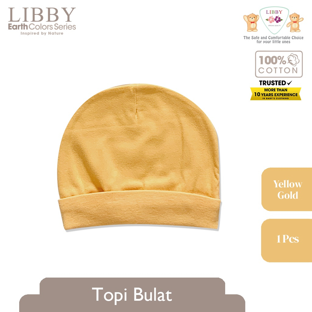 Topi Bayi LIBBY Earth Comfy Set (1 pcs/pack)