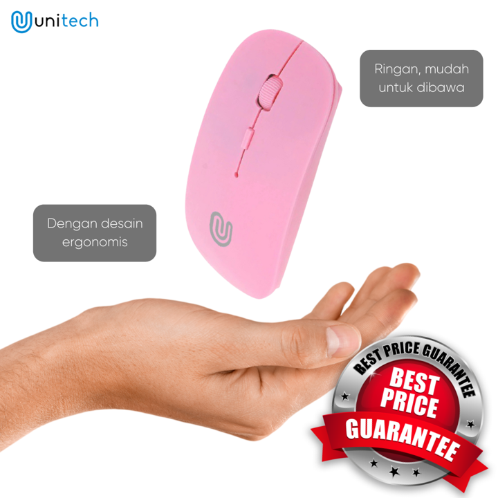 Mouse Wireless Unitech M2 Optical USB Mouse