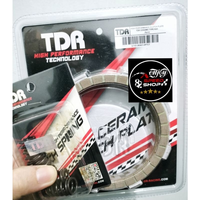 Paket Kampas kopling &amp; Per Kopling Asli Tdr yamaha Rxk Rxking Rx King