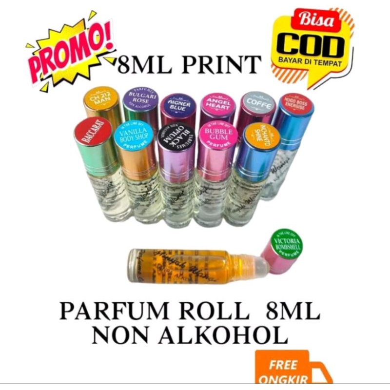 minyak wangi non alkohol tahan lama untuk cewe dan cowo tanpa campuran alkohol 7ml roll on