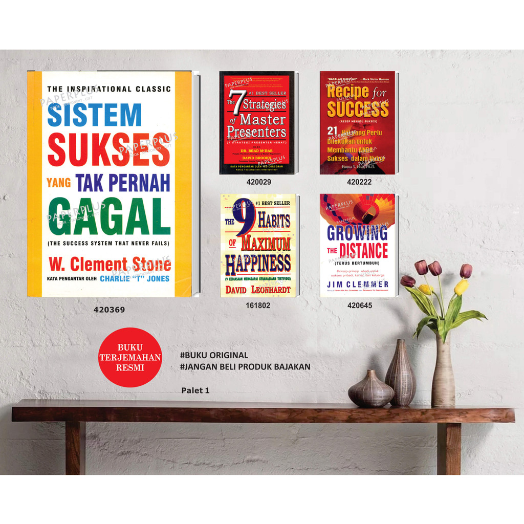 KAM / Pengembangan Diri / Sistem Sukses Yang Tak Pernah Gagal / W. Clement Stone / 17