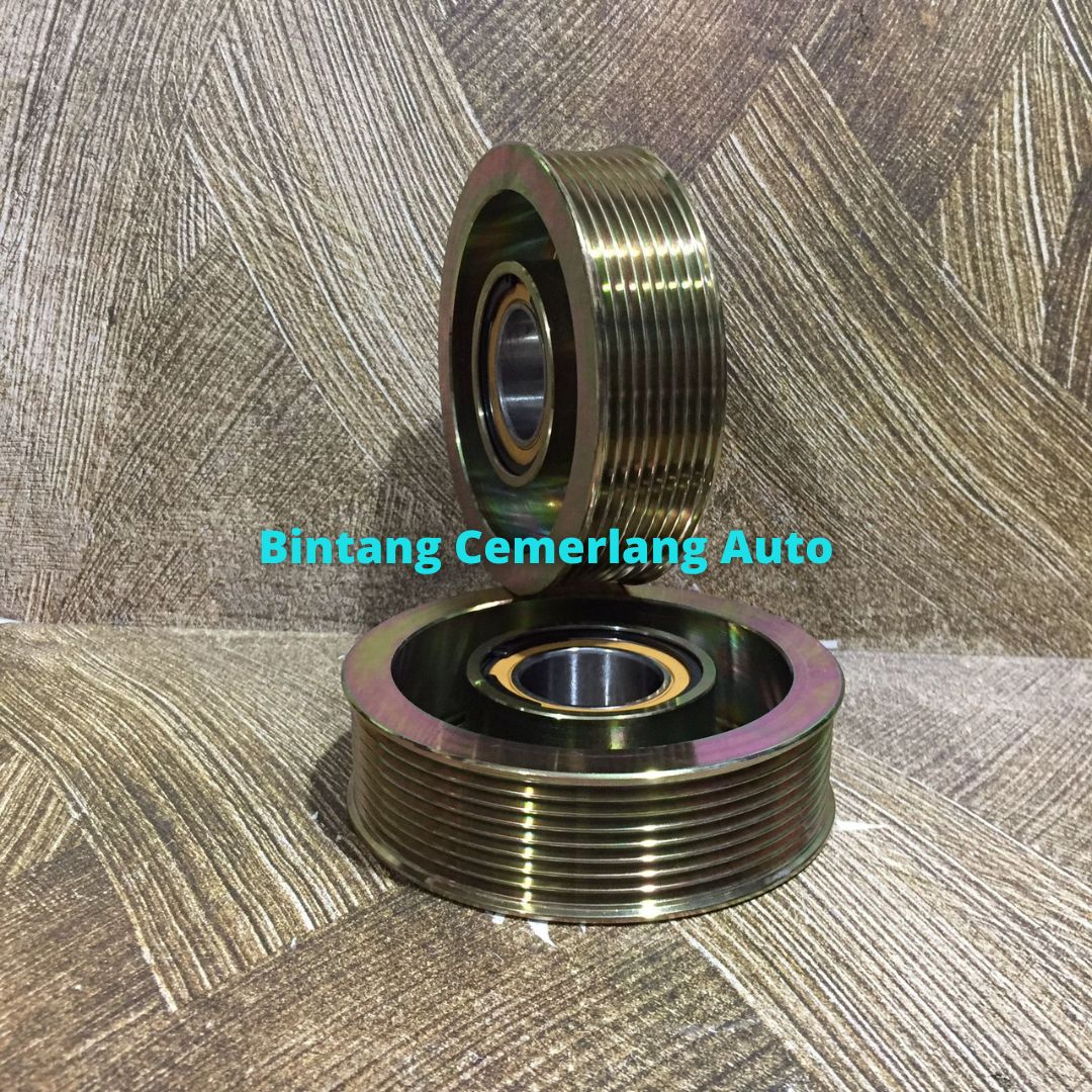 PULLY KOMPRESOR AC Sanden 507 8pk SET PULLY SD 507 8 PK LENGKAP BEARING