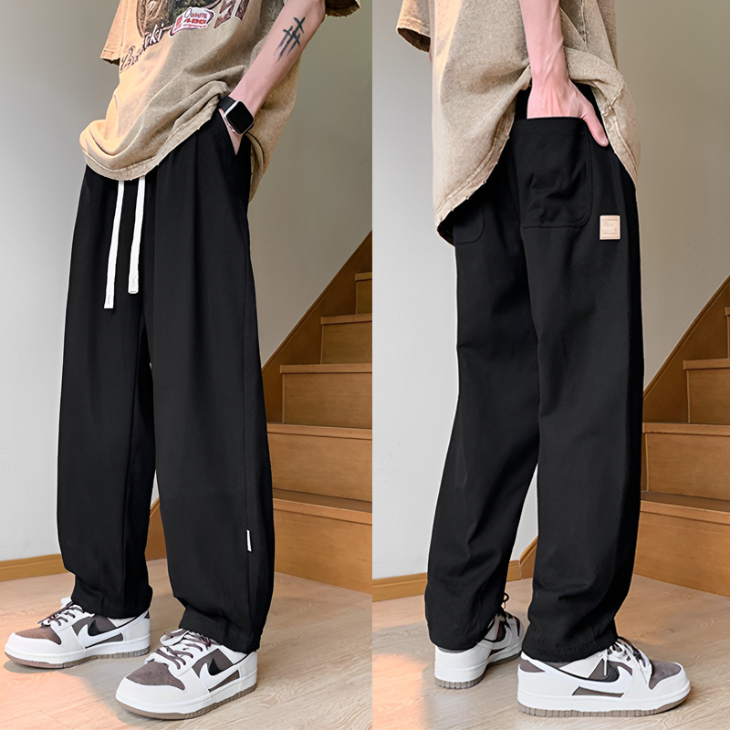 Celana Cargo Panjang Pria Korean style celana Olahraga Sport Jogging jumbo pria baggy pants Oversize lurus longgar celana casual pria celana Jogger pria