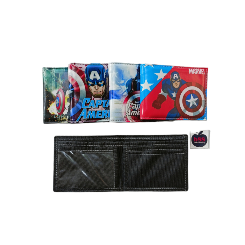 Dompet Anak Superhero Dompet Anak Kapten Amerika