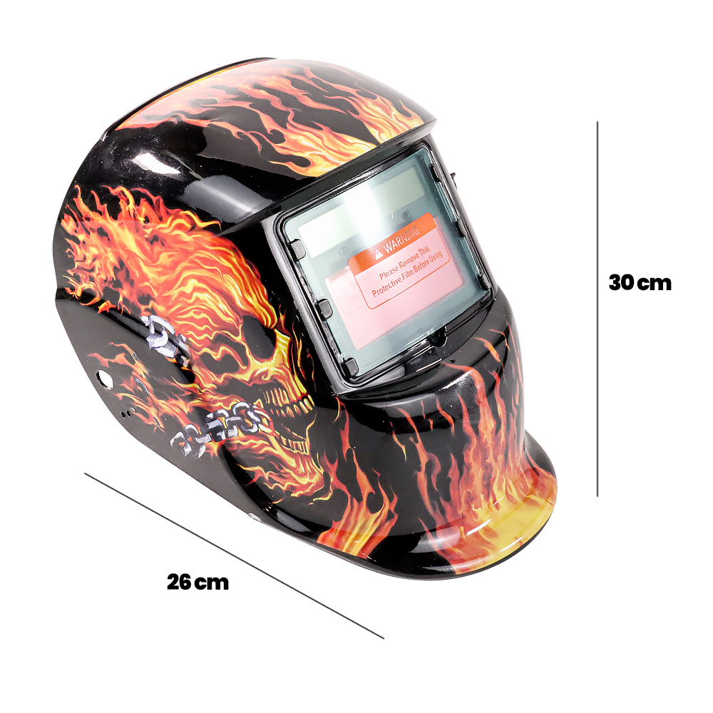 TaffGUARD Helm Las Otomatis Auto Darkening Welding Helmet - MZ224