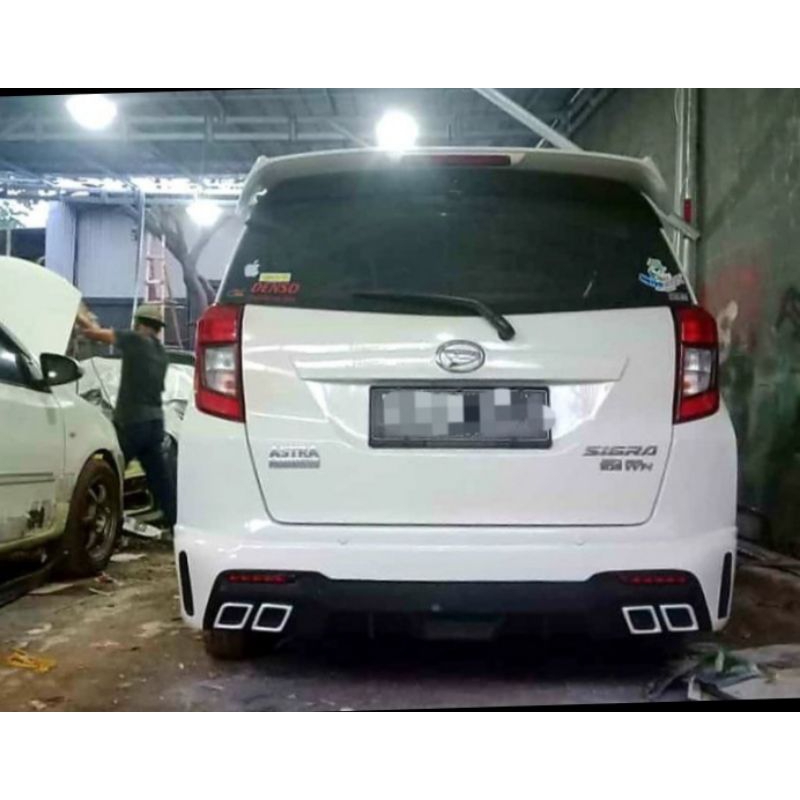 bodykit calya atau sigra belakang dan samping