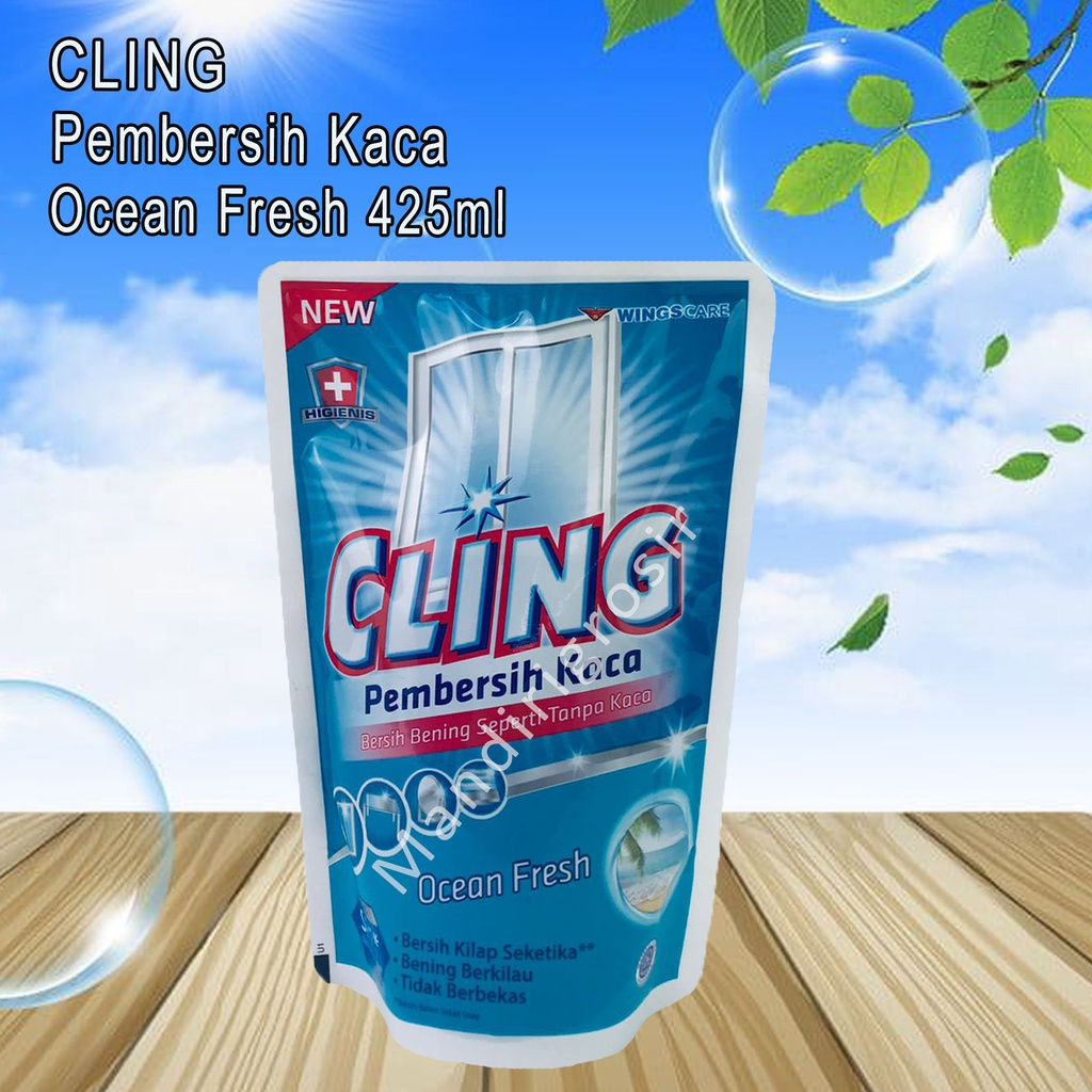 Cling / Pembersih kaca / 425ml / 440ml