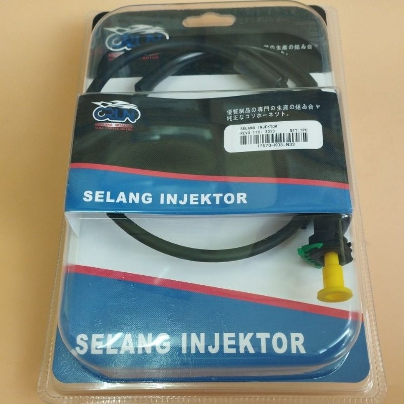 Crun SELANG INJEKSI REVO 110 FI (K03) 2013 /BEAT FI /SPACY FI /SELANG BENSIN INJEKTOR INJECTOR FUEL 