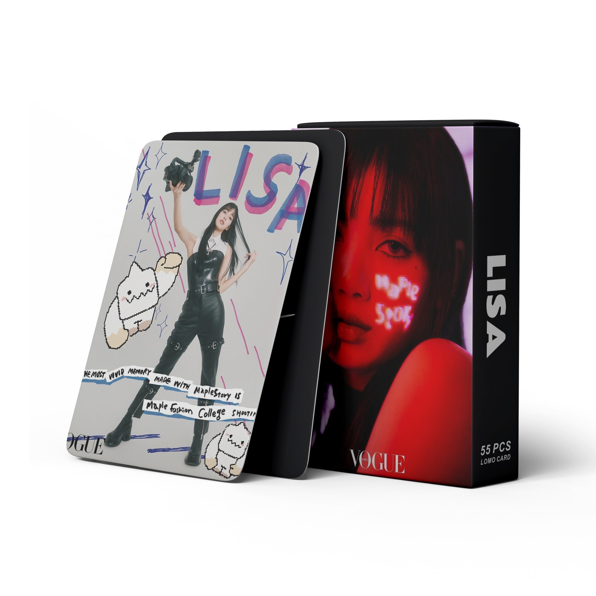 [kstuffind] LISA VOGUE PHOTOCARD LOMO CARD PHOTO KARTU FOTO PC MURAH 54PCS PCS 54