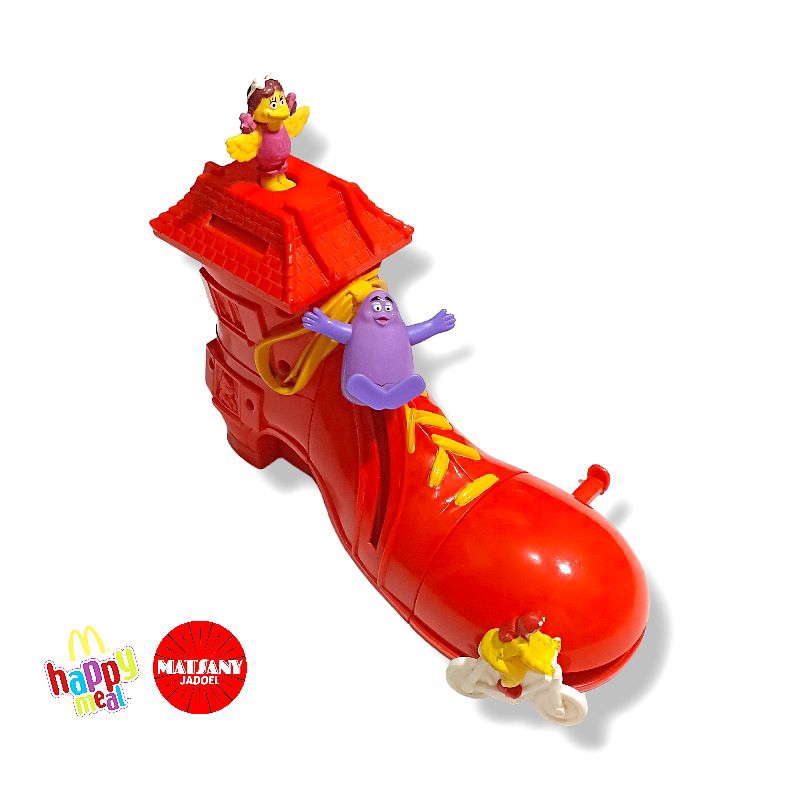 MAINAN HAPPY MEAL MEALS RONALD MCDONALD MCD MCDONALDS MCSHOE SHOE VINTAGE