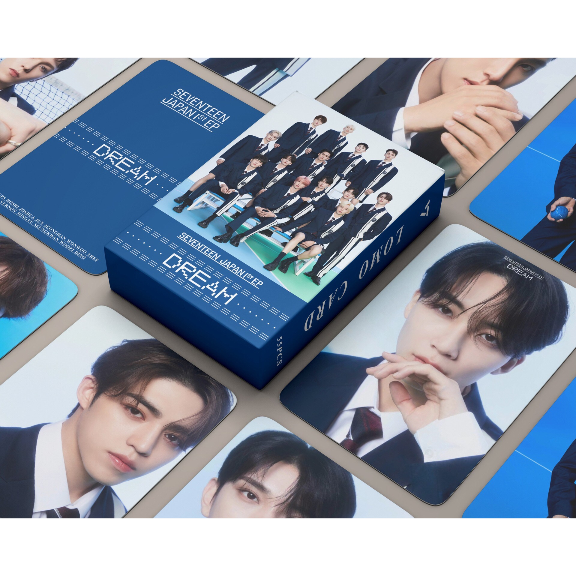 [kstuffind] SEVENTEEN DREAM PHOTOCARD LOMO CARD PHOTO KARTU FOTO PC 17 CARAT MURAH 54PCS PCS 54 SVT