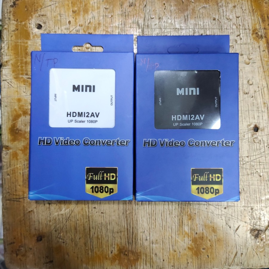 HDMI TO RCA / HDMI TO AV CONVERTER / HDMI KE TV TABUNG MANTUL