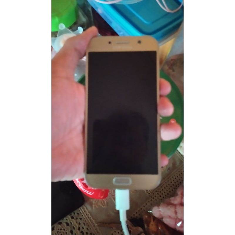 Samsung A5 2017 LCD Blank Mesin Lancar