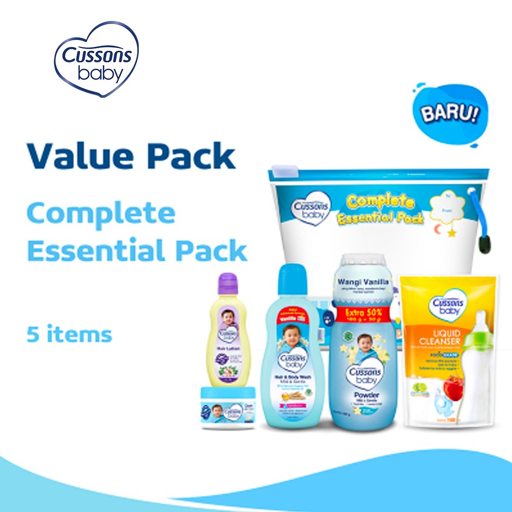 Cussons Baby Large Bag Complete Care Set (Tersedia 2 Variant)