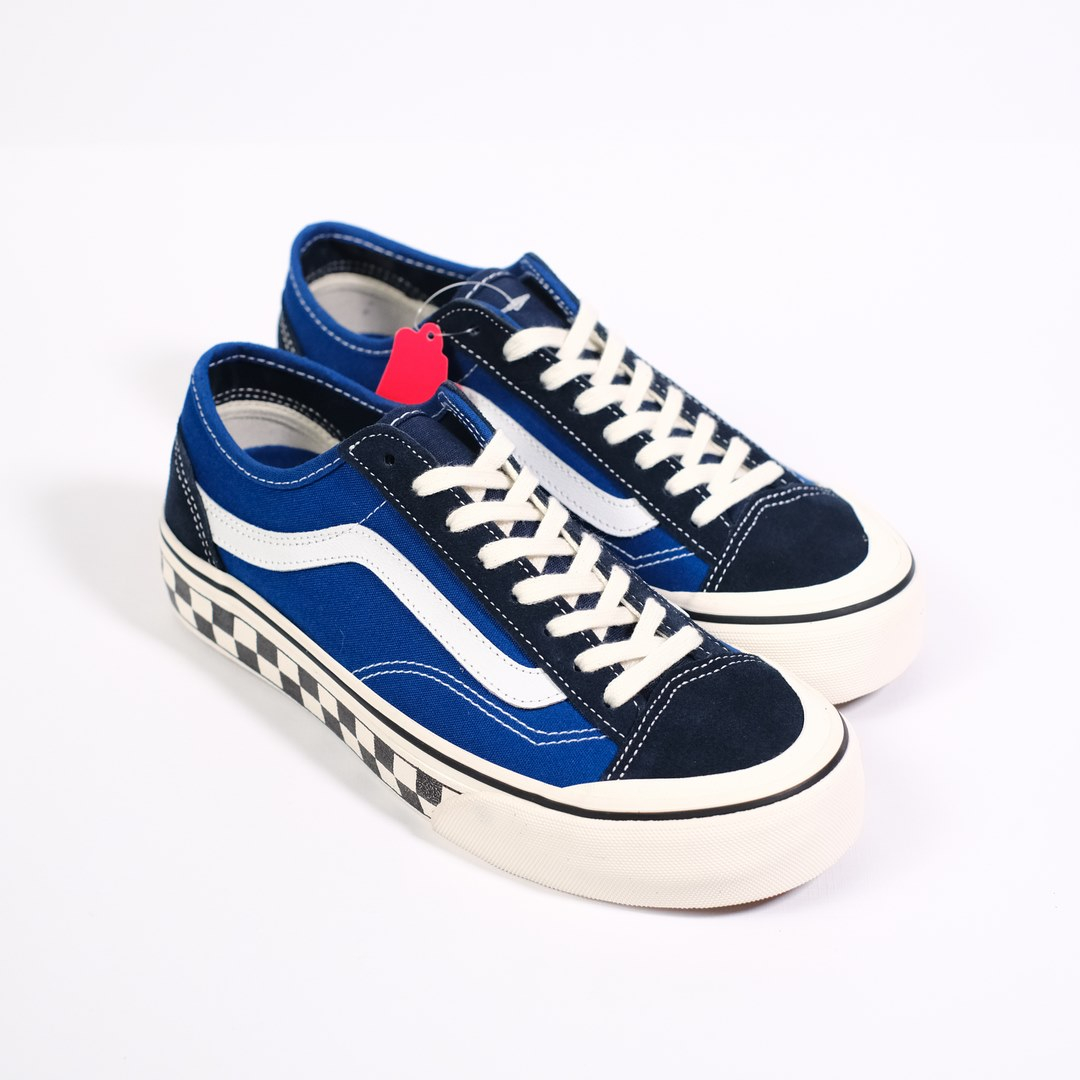 SALE DISKON! V4NS STYLE 36 DECON CHECKER TRUE BLUE 100% ORIGINAL BNIB