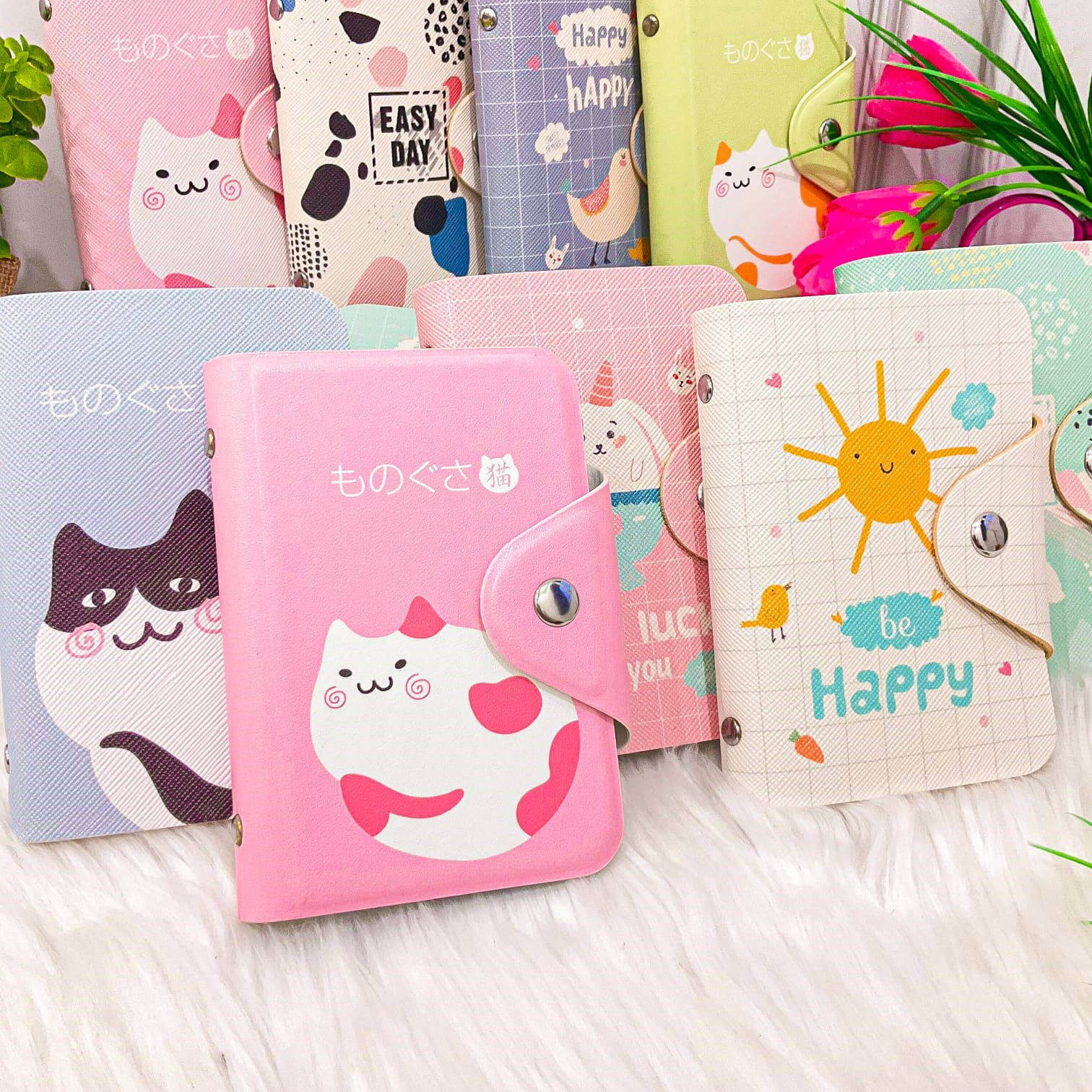 CARD BAG HOLDER FASHION DOMPET KARTU KODE GB/T8948 (BISA ISI 20 KARTU) BAHAN COVER KULIT KAIN HALUS MODEL KOREA TRAVEL BUSINESS KARTU NAMA STYLE