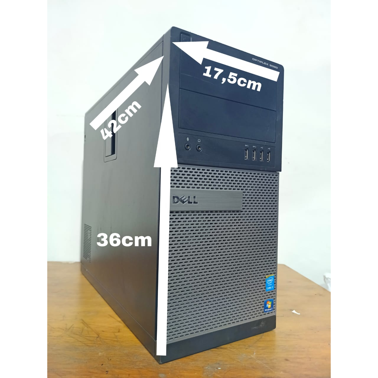 PC dell Optiplex 9020 core i7-Gen4 4GB/500GB HDD PALING MURAH