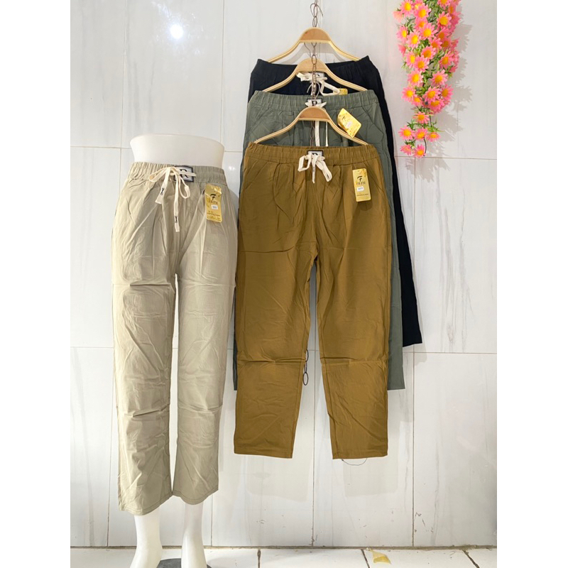 celana baggy jogger import premium