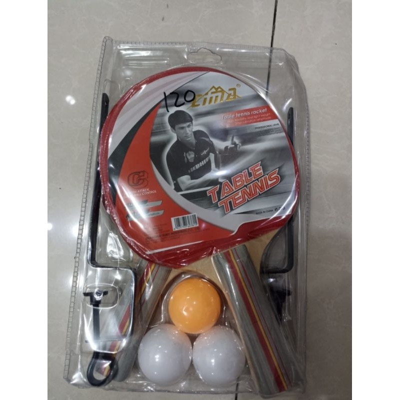 bad pingpong original CIMA / bet bat bed pingpong set cima isi 2