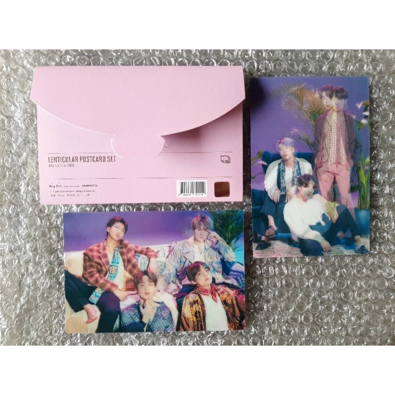 Lenticular Postcard set MagicShop BTS official merch