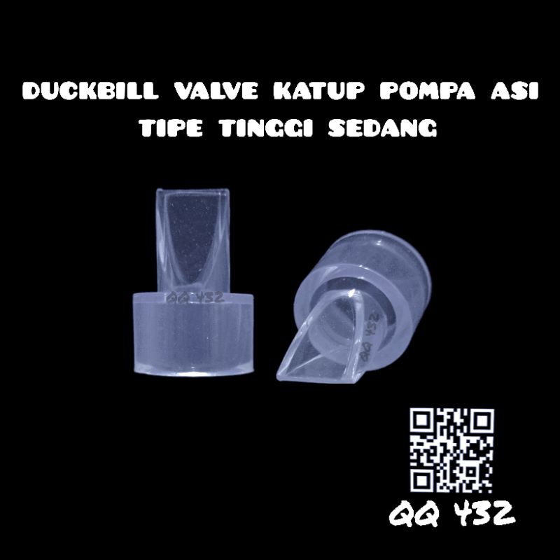 [New Item] Silikon duckbill valve katup TINGGI SEDANG suku cadang sparepart pompa asi universal