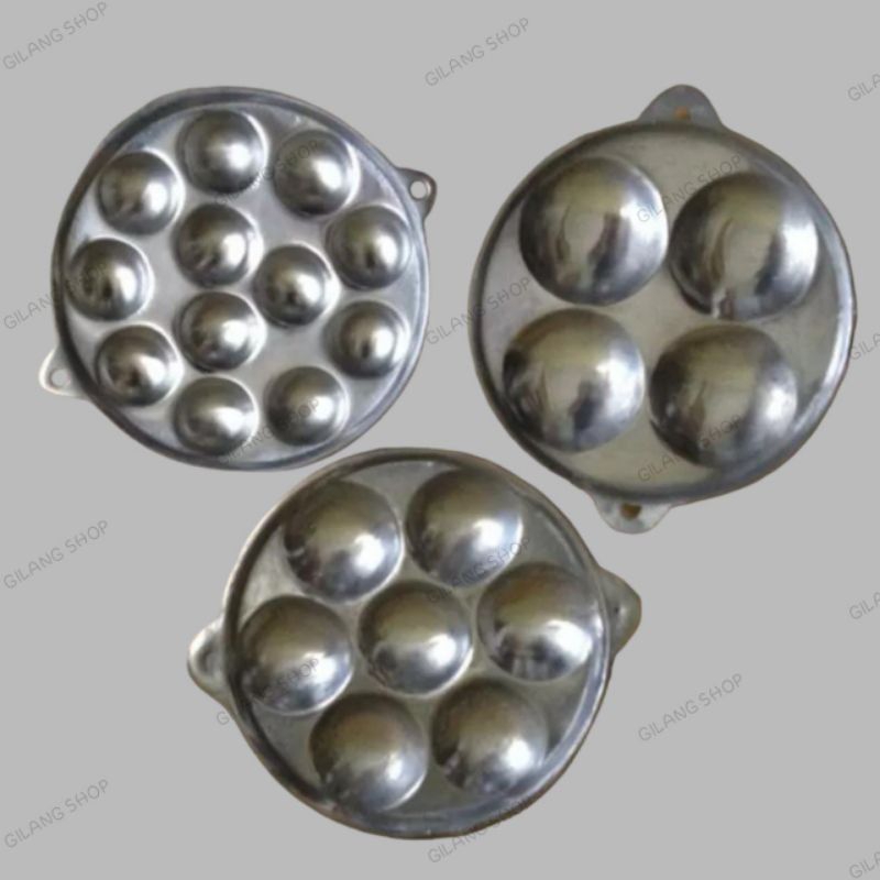 cetakan telur puyuh/takoyaki/cilor cetakan serabi