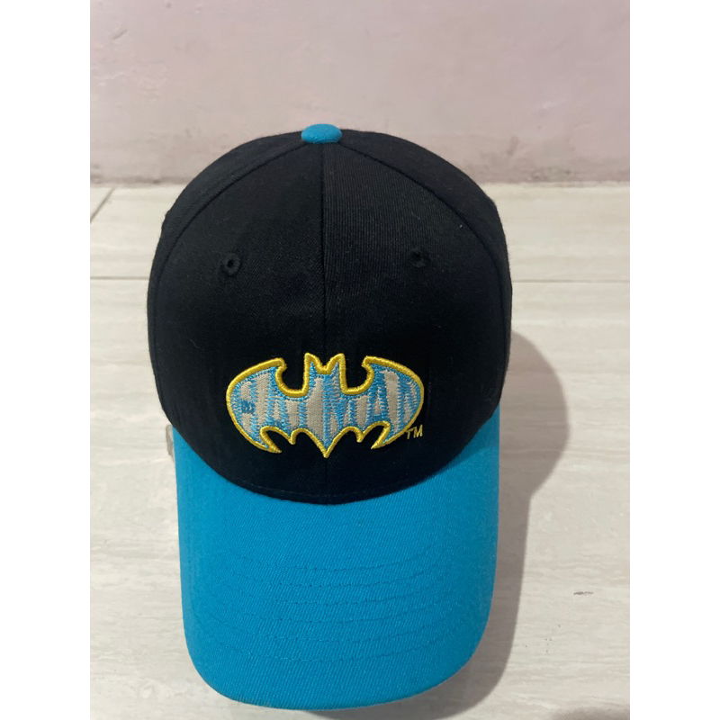 topi rainbow logo batman