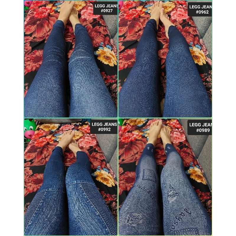 TERBARU LEGGING IMPORT JEANS ALL VARIASI MOTIF