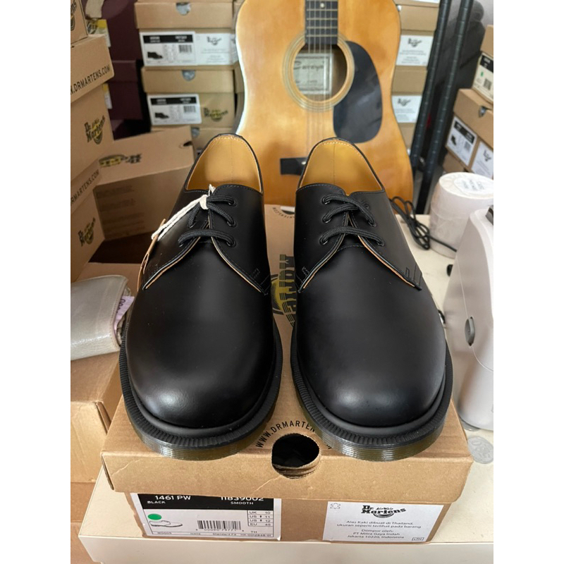 Dr martens 1461 PW black smooth