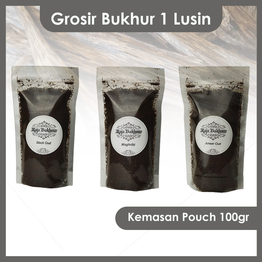 Grosir Buhur Maghribi 1 Lusin ( 12 Pcs ) Berat 100gr Kemasan Pouch