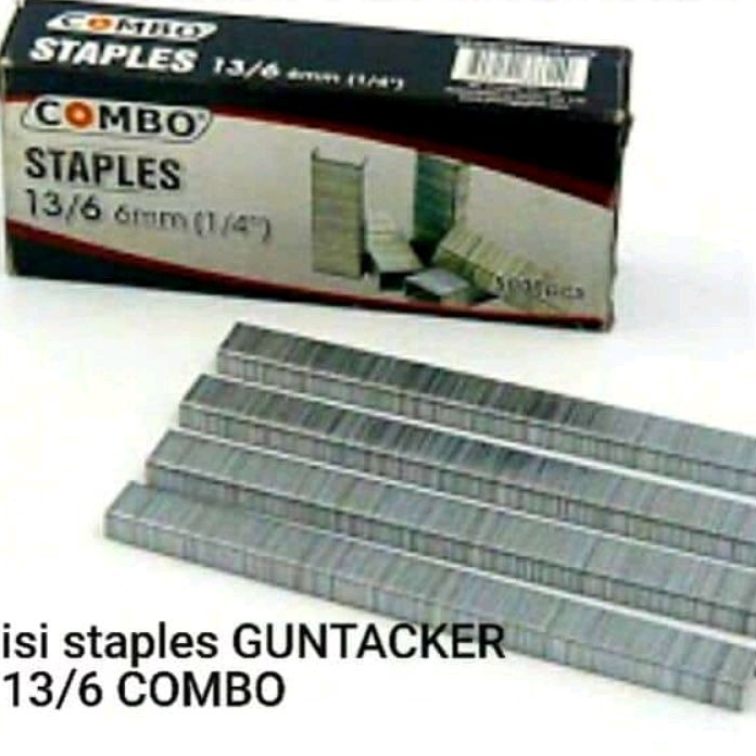 

Paku Tembak Manual / Isi Stapler Tembak / Isi Steples Angin 13/8 (5000pin)