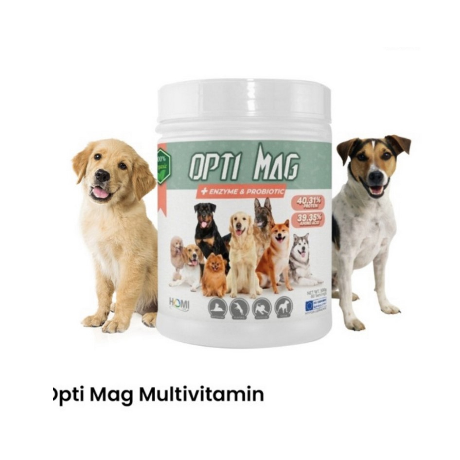 Opti Mag 500Gram Daily Dog Supplement Anjing Mixing