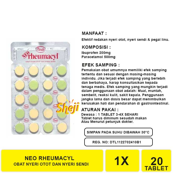 NEO RHEUMACYL ISI 20 TABLET