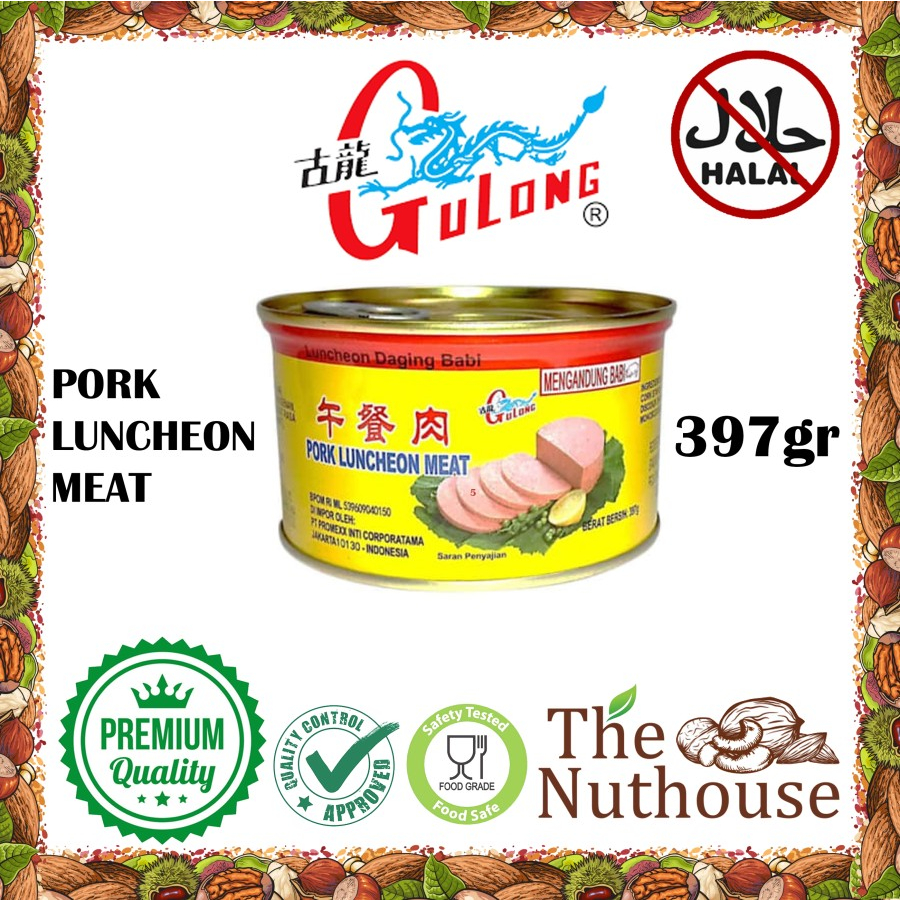 Gulong Pork Luncheon Meat / Maling 397gr [Non-Halal]