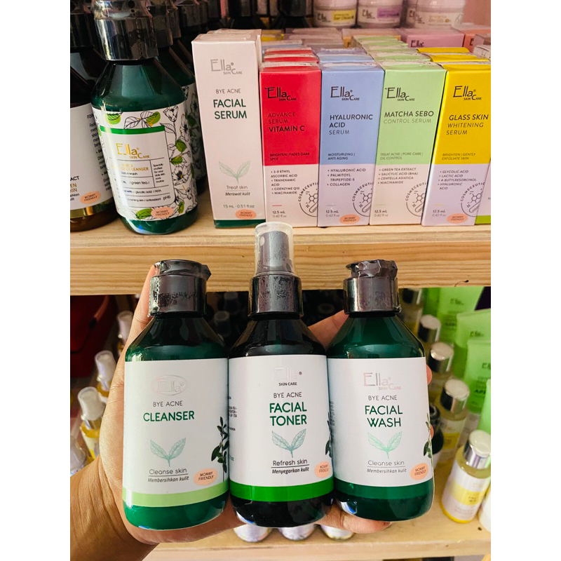 Ella Skincare Paket Pembersih By acne-Kulit Jerawat