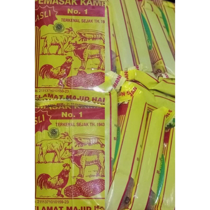 

BUMBU PEMASAK NO.1 MASAKAN PADANG SELAMAT MAJID HAMID 10 pcs