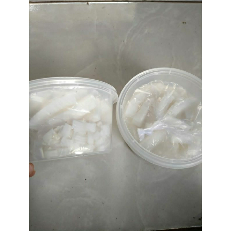 kelapa olahan umpan mancing ikan Bawal master Babon Galatama Harian Kolam