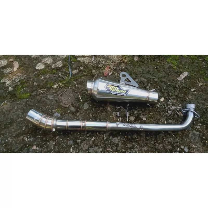 KNALPOT RACING FANTERA JUPITER Z VEGA SUPRA SMASH KNALPOT RACING FANTERA BEBEK