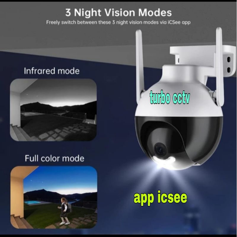 IP Camera CCTV Outdoor 1080P 8MP Onvif Full HD ICSEE PTZ InfraReD Wifi