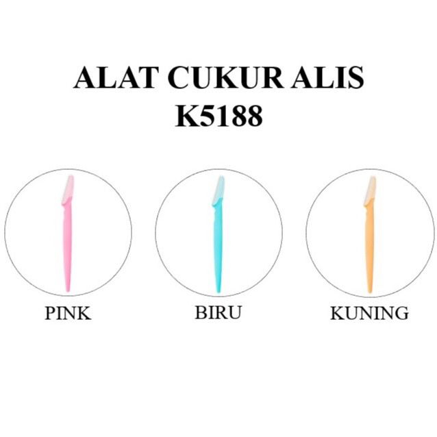 Alat cukur alis / pisau cukur alis / pisau pencukur bulu