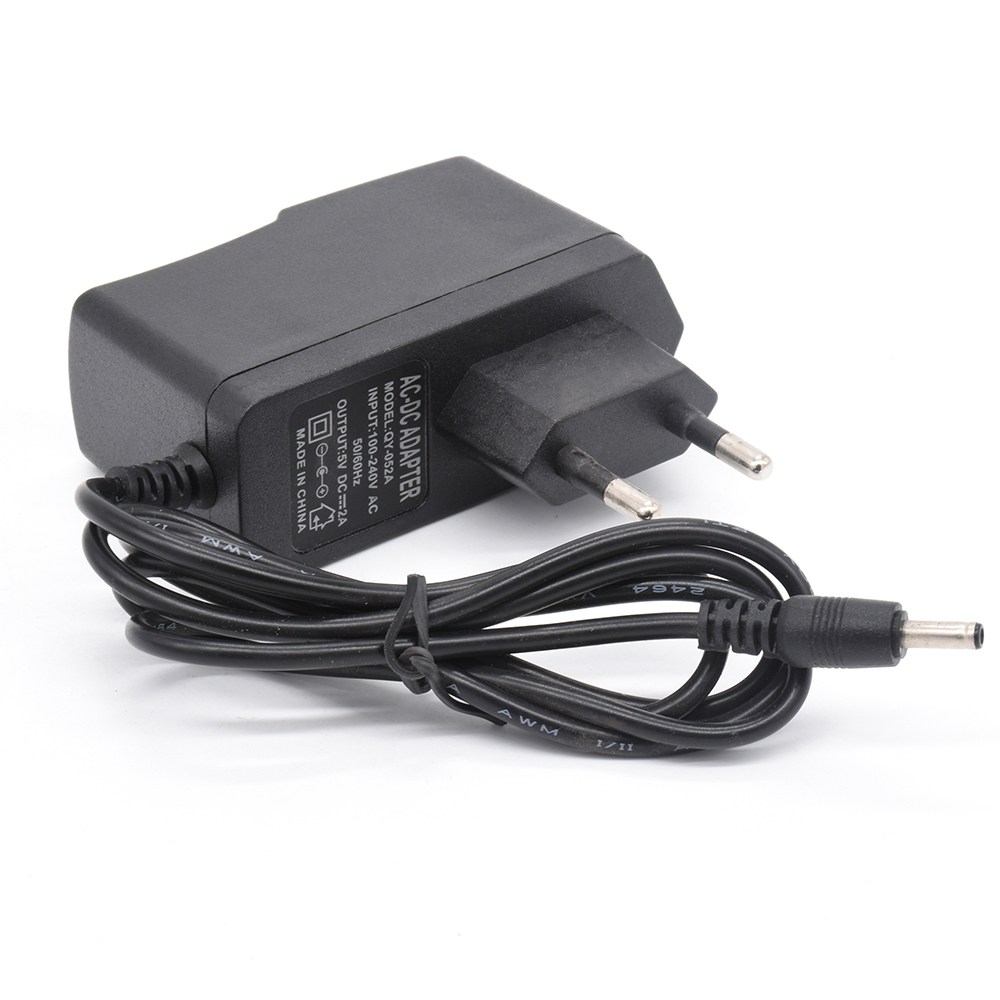 Actual【COD】DC Adapter 5V 2A AC 100-240V Converter Power Adapter Power Supply Charger 5.5 X 2.1