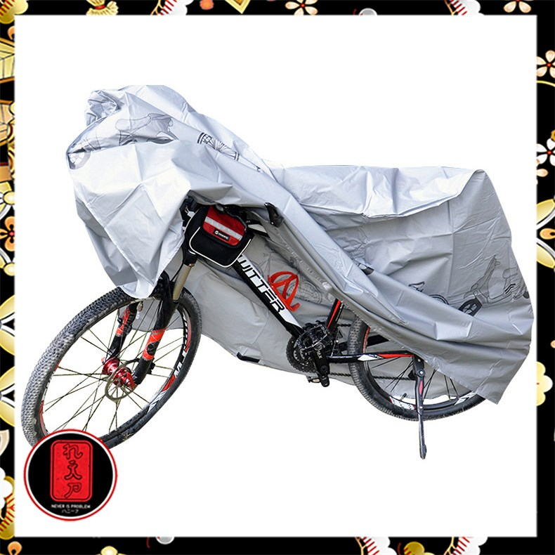 TaffSPORT Cover Sarung Pelindung Sepeda dan Motor Matic - UV-2000 - Gray