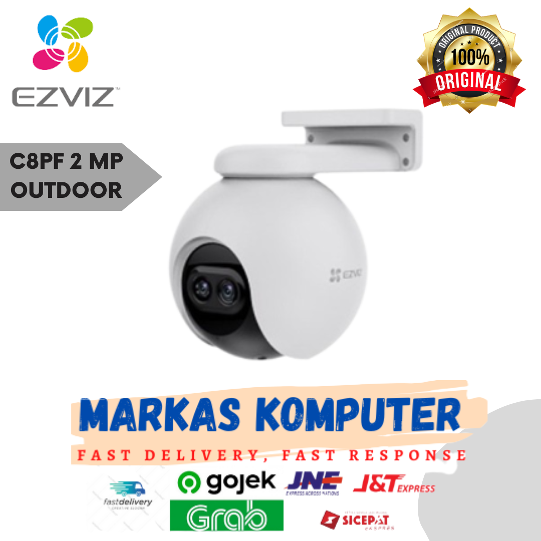 Ezviz C8PF Dual-Lens 4 x Zoom Pan &amp; Tilt Wi-Fi Zoom Ip Camera