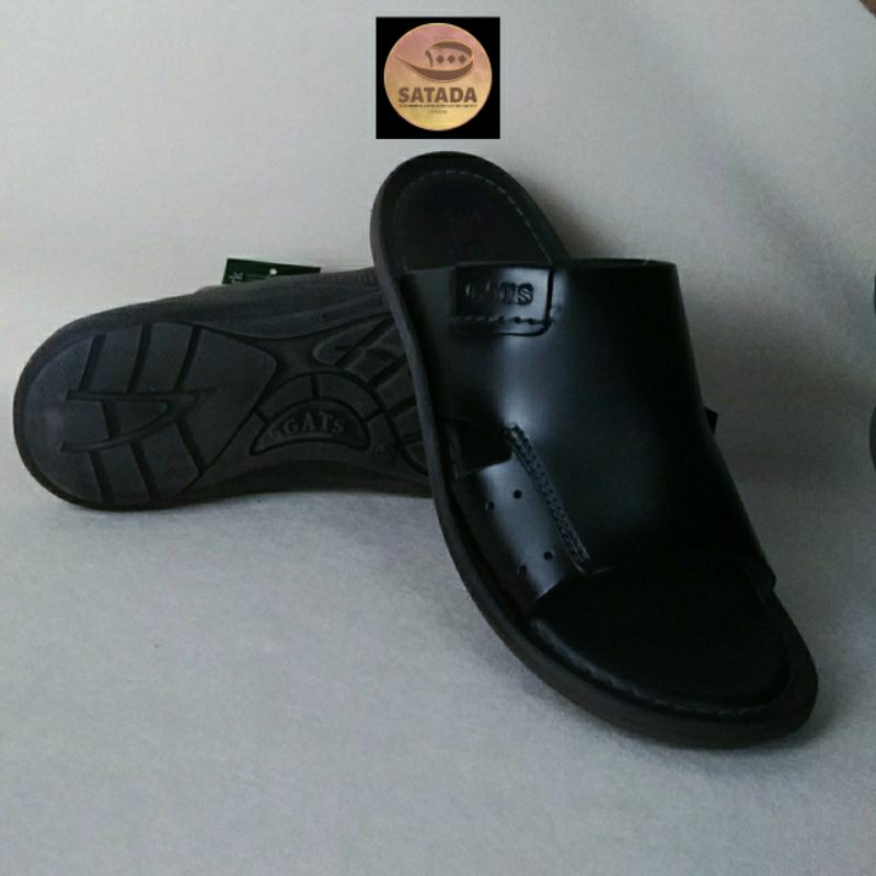 GATS HG 281 Sandal kokop laki kulit asli sendal Original sol karet premium