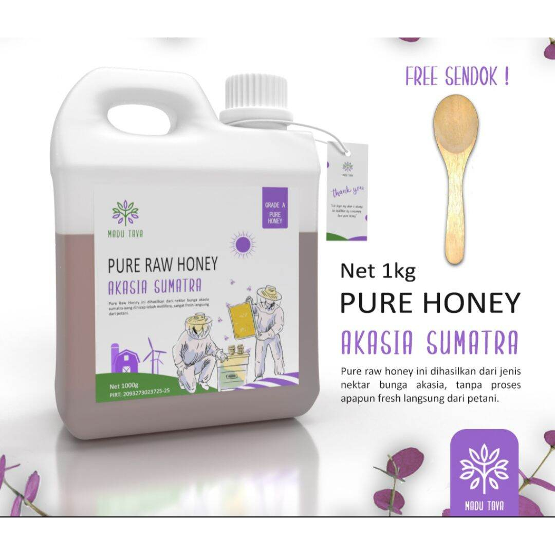 Madu Tava Multiflora - Madu Murni 100% - Pure Honey