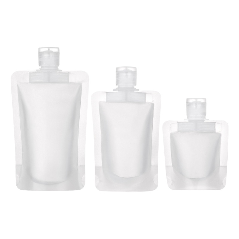 Pouch Cairan Travel Refill / Botol Tempat Wadah Kemasan Kosong Liquid Shampo Sabun Body Lotion Isi U