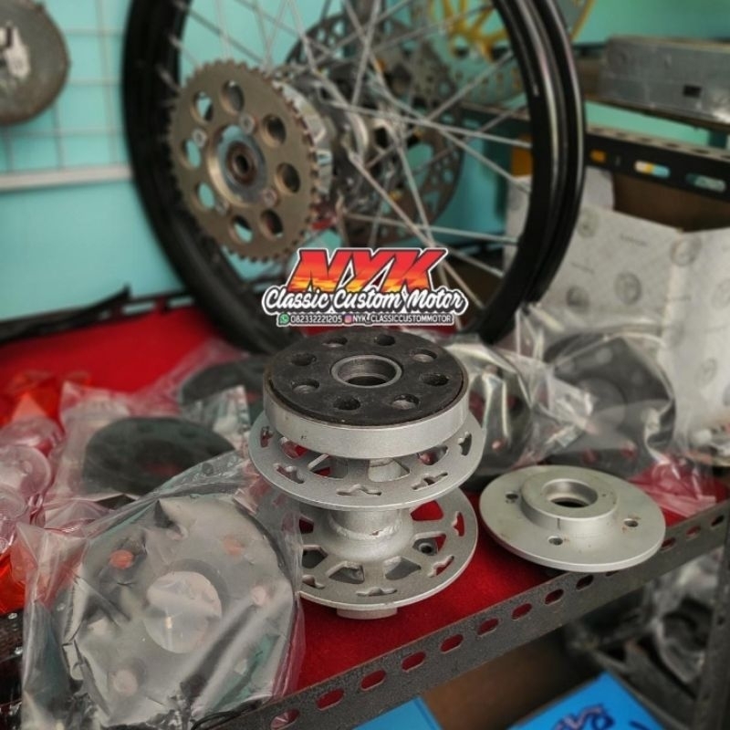 [[CUSTOM]] KARET NAPGEAR TERBAIK CAMPURAN NYLON SS TWO CAGIVA
