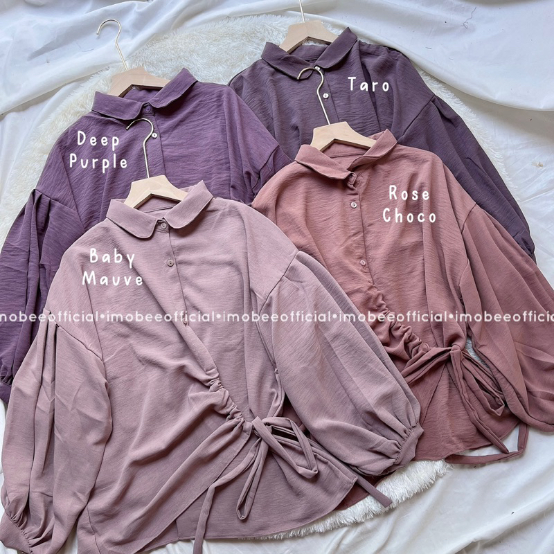 LIVIA BLOUSE CRINKLE TALI SERUT // BLOUSE BALON TALI SERUT